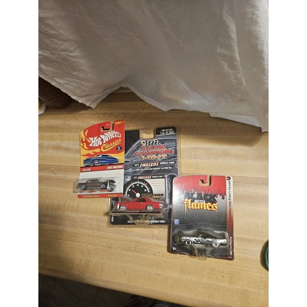 Lot Of 3 Diecast Mustangs